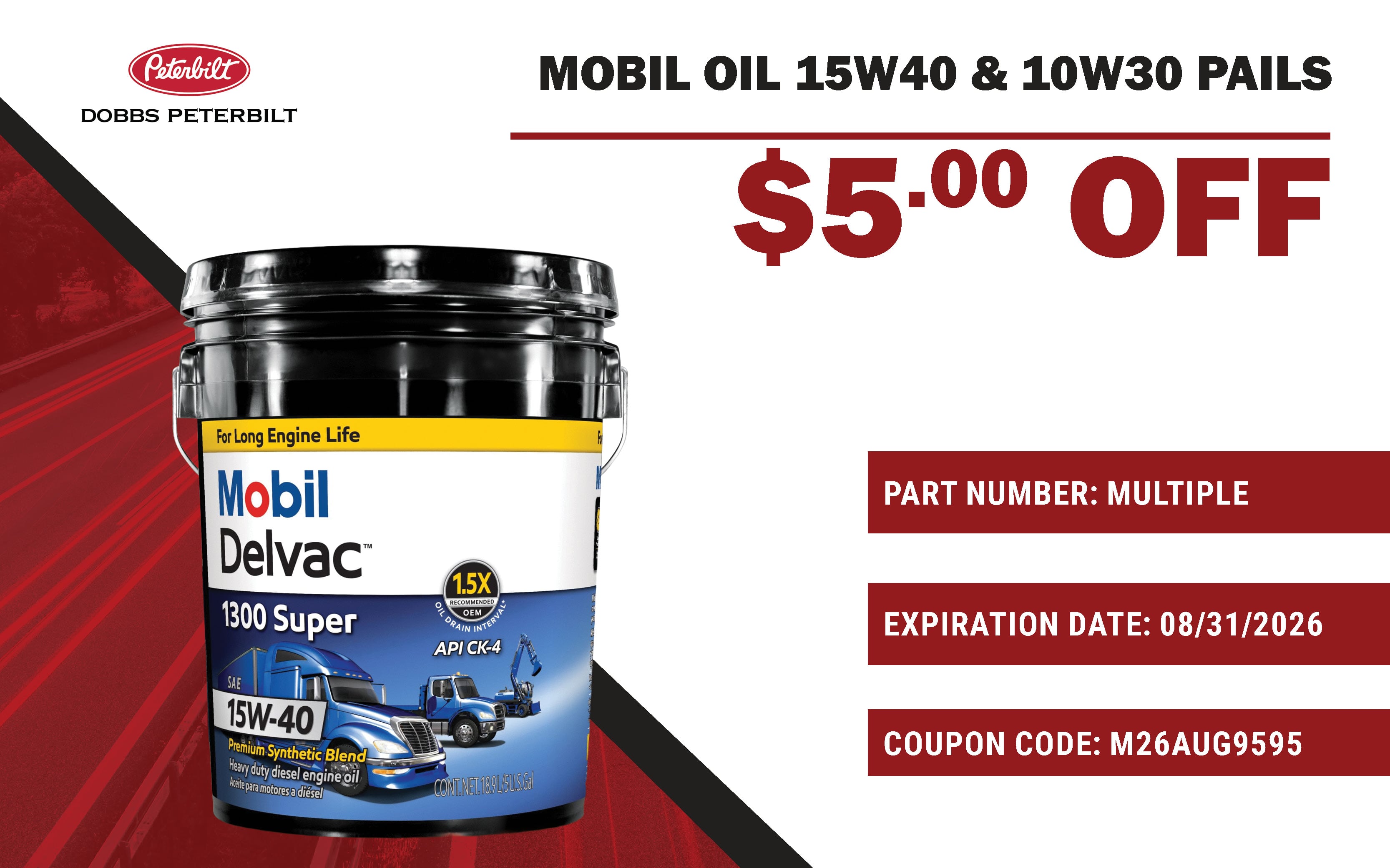 mobil oil pail